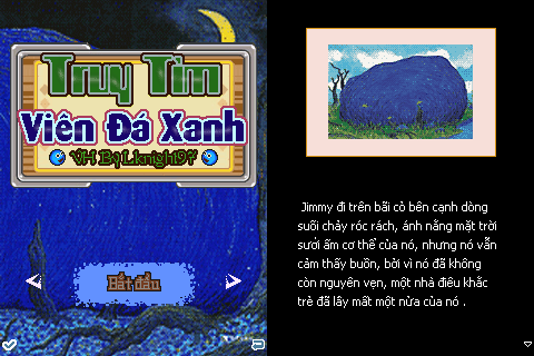 [Game Java] Truy Tìm Viên Đá Xanh Việt Hoá