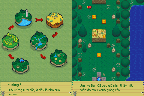 [Game Java] Truy Tìm Viên Đá Xanh Việt Hoá